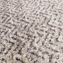 SOFT RUG PIXEL BEIGE PATTERN 171 MODERN DURABLE CARPET OFFER