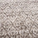 SOFT DURABLE  RUG PIXEL BEIGE & WHITE PATTERN 170 OFFER