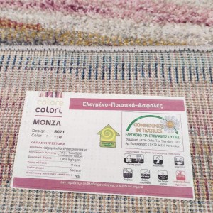 MONZA STOCK CARPET IN LEFKO SHOP WITH OEKO TEX STANDARD LABEL certifications