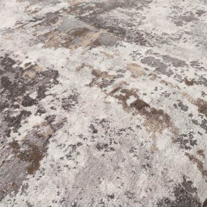 SOFT RUG OSTIA BEIGE BROWN ABSTRACT 5671-975