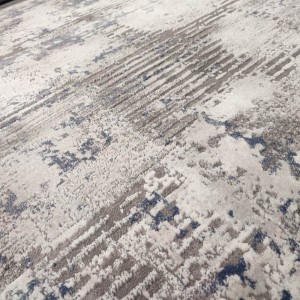 SOFT RUG OSTIA GREY BLUE ABSTRACT 5672-9535