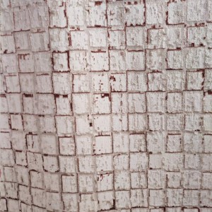 RUG DALI RED CREAM SQUARES