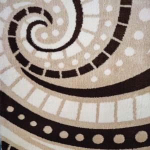CARPET SENTA VANILLA BEIGE SPIRAL