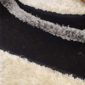 HANDMADE RUG MAKIS TSELIOS OFFER  black and white