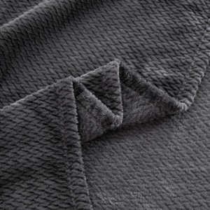 black JF09 by liolios blanket at lefko shop Korinthos, Greece