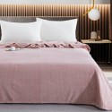 BLANKET JF09 pink BY LIOLIOS HOME GREECE IN LEUKO