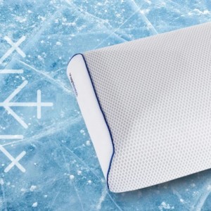 Cover with MAGNICOOL 3D BAND (A): The exclusive Magnicool 3D fabric, innovative and thermoregulating,