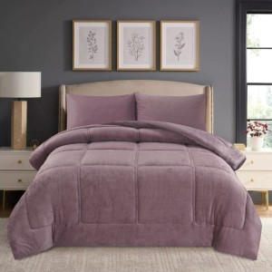 WARM BLANKET QUILT NAPOLI LILAC LIOLIOS GREECE