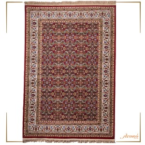 dark red patterns in the classic Orian 1180 rug in Korinthia