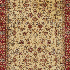 Bordeaux, beige, brown classic corridor rug 1915 in Lefko shop Korinthos