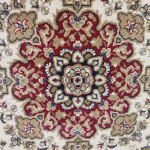 CLASSIC DURABLE CARPET OFFER Orian series 0217 with central red pattern