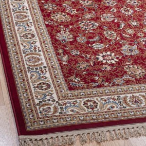 CLASSIC DURABLE CARPET OFFER WITH RED PATTERN ORIAN 170