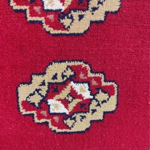 CLASSIC DURABLE CARPET OFFER WITH RED PATTERN ORIAN 914