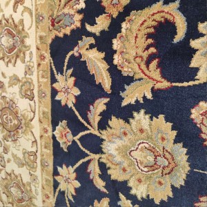 CLASSIC DURABLE CARPET OFFER WITH BLUE CREAM PATTERN ORIAN 3330