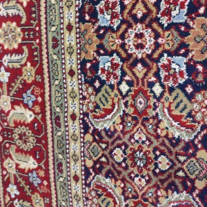 CLASSIC DURABLE CARPET OFFER WITH BLUE red PATTERN ORIAN 1180