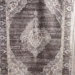 CARPET IMPERIAL BLACK BEIGE CENTRAL CLASSIC PATTERN
