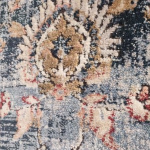 Sonata series by Atlantis Carpets with a classic design light blue and cream