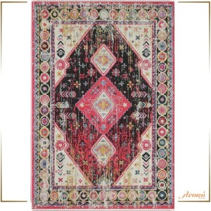 modern offer rug with an oriental aroma and aesthetic