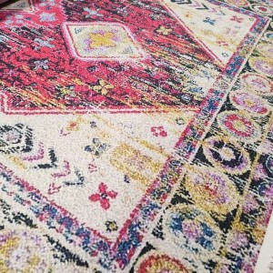 CARPET NEW VINTAGE KLONARAS 9033 BLACK PINK