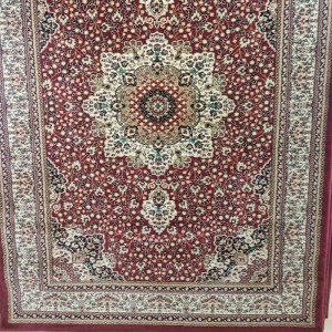CLASSIC RUG RED CREAM MILANO 8311 at lefko shop corinth
