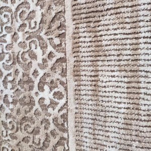 VINTAGE STYLE MODERN CARPET OFFER beige cream velvet 7844 160 230cm