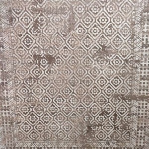 CARPET VELVET BEIGE VINTAGE PATTERN 8298