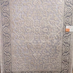 SOFT RUG VELVET GREY BEIGE VINTAGE 4435