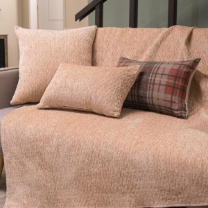 Χρώμα: ΣΟΜΟΝ ελληνικής κατασκευής σενίλ ριχτάρι VALLEY 14