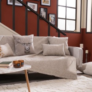 ΣΑΛΌΝΙ ΜΕ ΜΟΝΤΕΡΝΟ ΡΙΧΤΑΡΙ ΕΛΛΗΝΙΚΗΣ ΚΑΤΑΣΚΕΥΗΣ ΣΕΝΙΛ  MADISON 02 ΣΤΟ ΛΕΥΚΟ ΚΟΡΙΝΘΙΑΣ