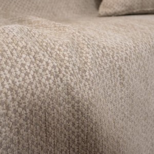 Χρώμα: Μπεζ , ελληνικής κατασκευής σενίλ ριχτάρι  RICHMOND 02