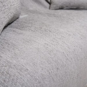 σαλόνι μοντέρνο με καναπε ΓΚΡΙ και ριχτάρι γκρι FREMONT 11 από το λευκό κόρινθος