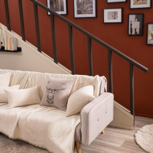 κρεμ ριχταρι καναπέ στο λευκό κορίνθου FREMONT 01