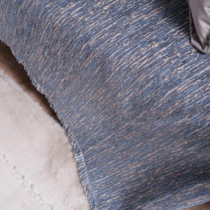 σαλόνι μοντέρνο με καναπε μπεζ και ριχτάρι μπλε NASHVILLE 05  από το λευκό κόρινθος