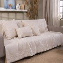 COTTON THROW CREAM PIACENZA 01
