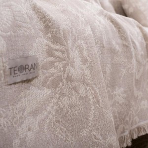 4 SEASON SOFA THROW BEIGE VARESE 02