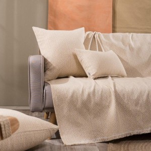4 SEASON SOFA THROW beige PESARO 14