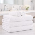 WHITE COTTON BLANKET 550GSM FOR HOTELS