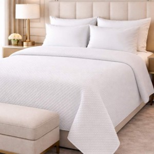 COTTON BLANKET WHITE FOR HOTELS