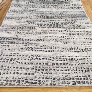 BEDROOM SET RUG NEVA 3 PIECES GREY BLUE