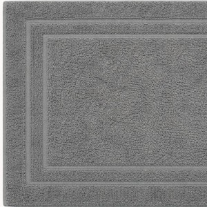 grey bath mat for hotels airbnb