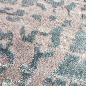 BEDROOM SET CARPET THEMA 3 PIECES BLUE GREY