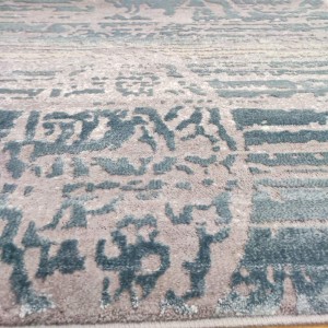 BEDROOM SET CARPET THEMA 3 PIECES BLUE GREY