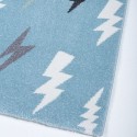 RUG DIAMOND KIDS BLUE BOLTS