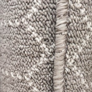 RUG BEIGE WITH WHITE STRIPES 127X226