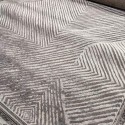 RUG OFFER OSTIA GREY BLUE STRIPES 160X230