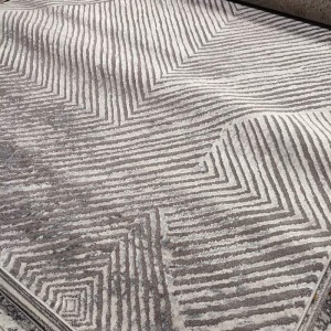 RUG OFFER OSTIA GREY BLUE STRIPES 160X230