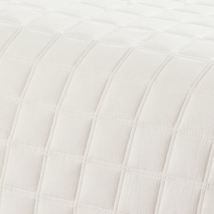 Savona cream bedspread by greek brand Liolios Home Quilted Embroidery design