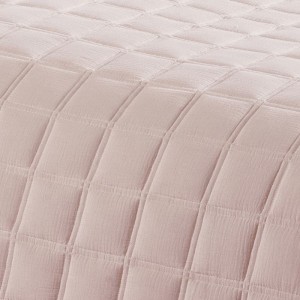 4 SEASON QUILTED BEDSPERAD SET WITH PILLOWCASES SAVONA rose pink LIOLIOS HOME GREECE