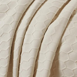 glenda linen beige bedspread by greek brand Liolios Home