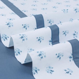 bed sheets in linen store lefko korinthos BY LIOLIOS HOME BLUE SPOLETO